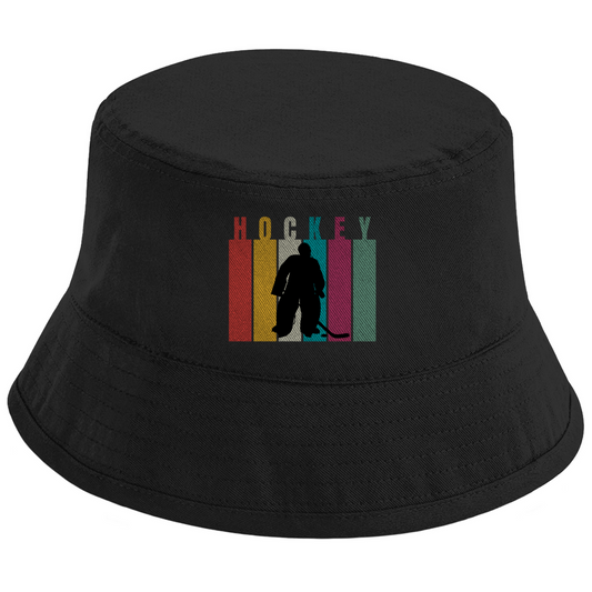 Bucket Hat COLOURFUL HOCKEY GOALIE