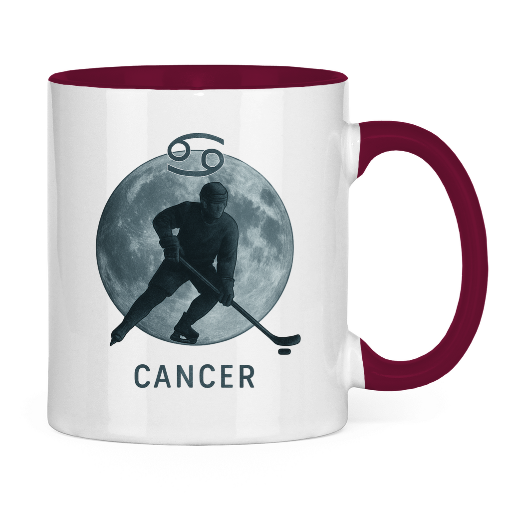 Tasse zweifarbig STERNZEICHEN CANCER / KREBS