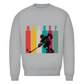 Unisex Sweatshirt COLOURFUL HOCKEYPLAYER