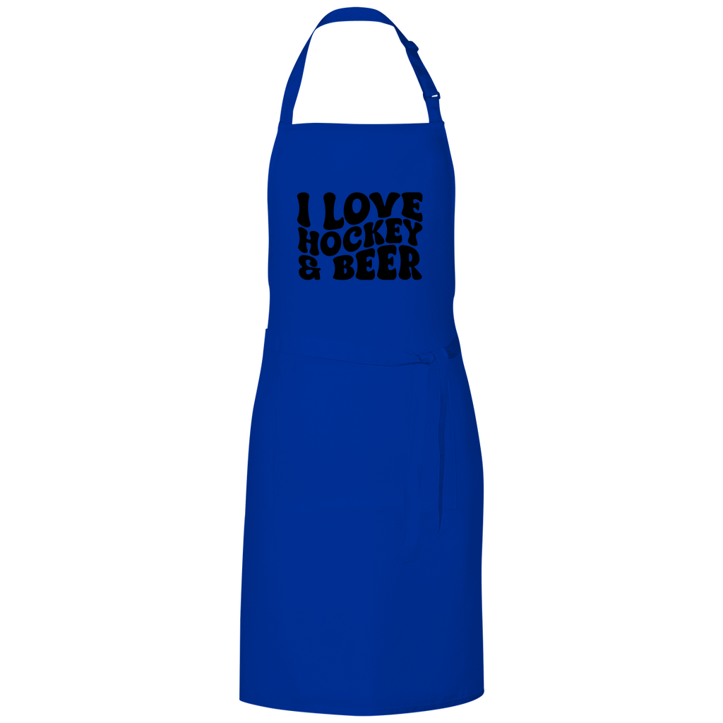 Grillschürze  I LOVE HOCKEY & BEER