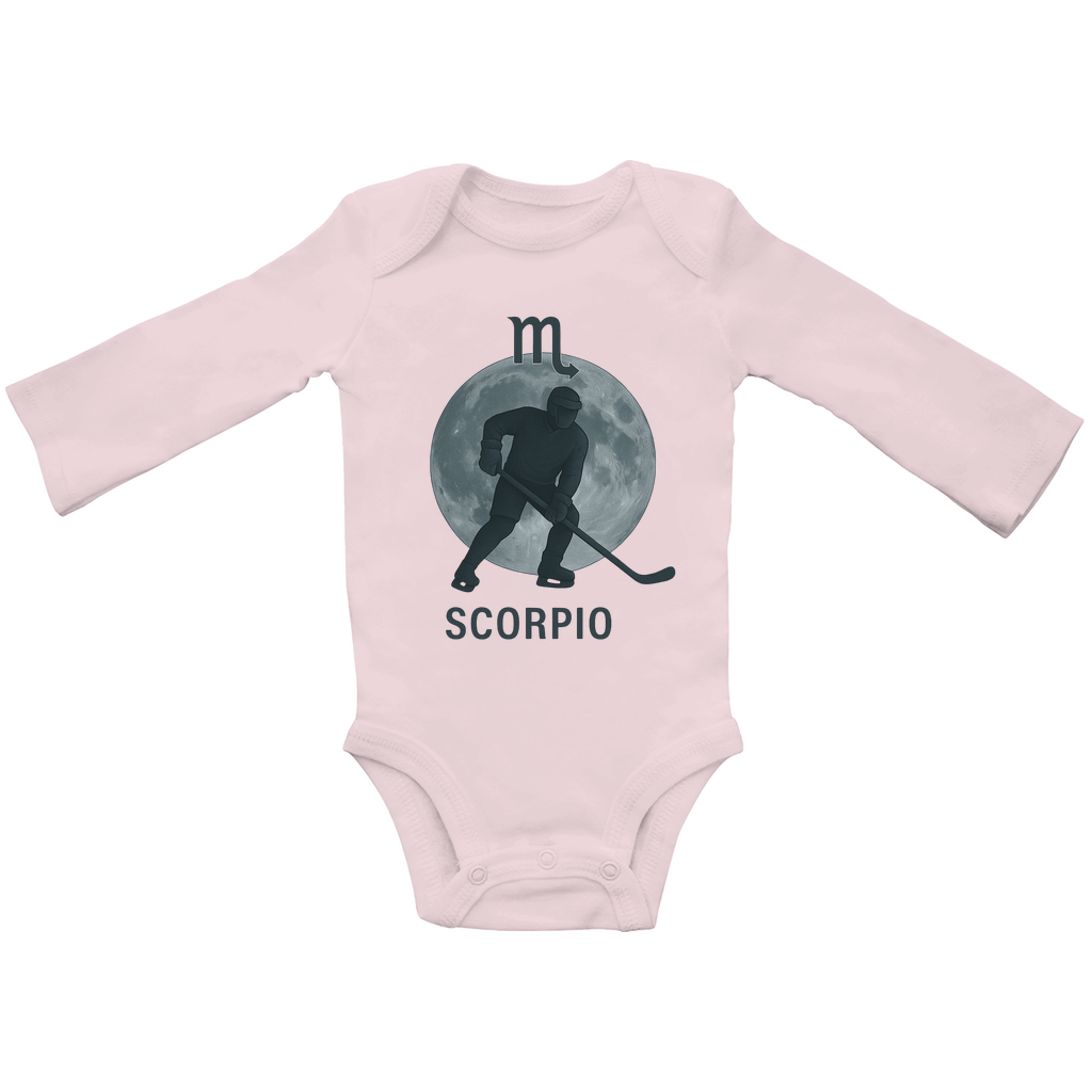 Babybody Langarm STERNZEICHEN SCORPIO / SKORPION