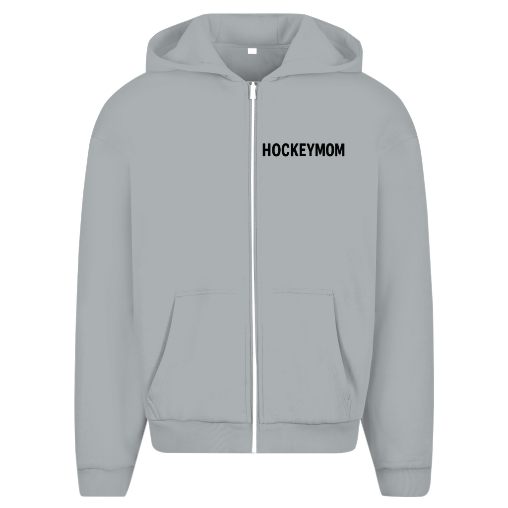 Oversize Zipper HOCKEYMOM BRAIN (front&back)