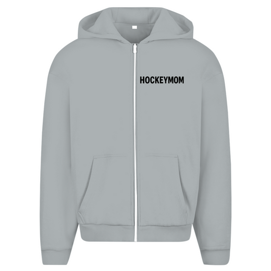 Oversize Zipper HOCKEYMOM BRAIN (front&back)