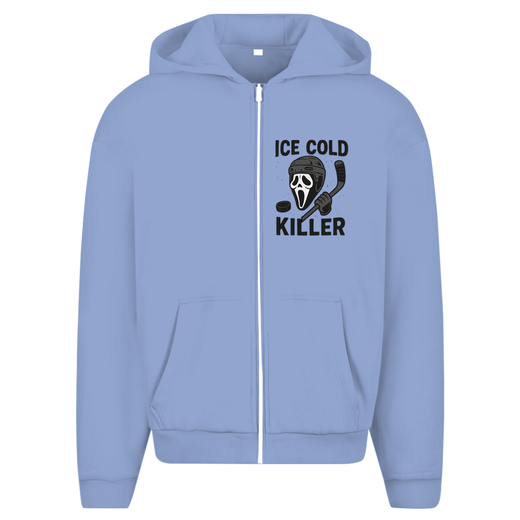 Oversize Zipper ICE COLD KILLER (front&back)