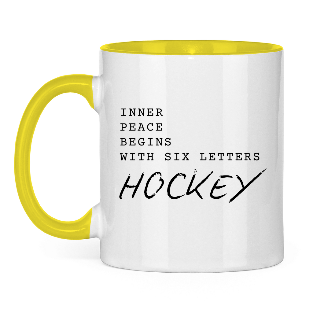 Tasse zweifarbig INNER PEACE