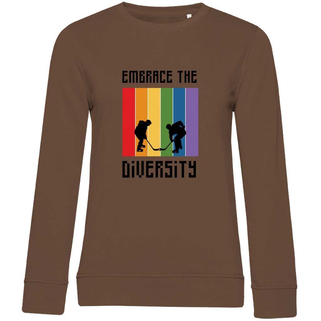 Ladies Sweatshirt EMBRACE THE DIVERSITY