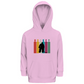 Kids Hoodie COLOURFUL HOCKEY GOALIE