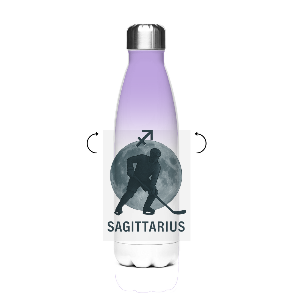 Edelstahl-Thermoflasche STERNZEICHEN SAGITTARIUS / SCHÜTZE