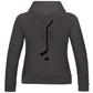 Ladies Hoodie HOCKEYSTICK MODERN (back)
