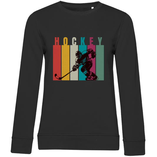 Ladies Sweatshirt COLOURFUL HOCKEYPLAYER