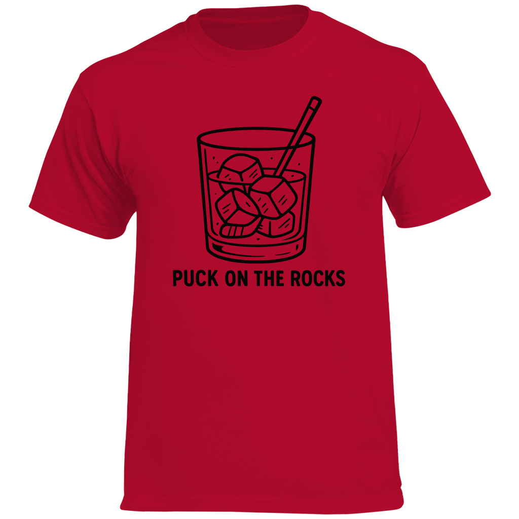 T-Shirt PUCK ON THE ROCKS