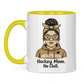 Tasse zweifarbig HOCKEY MOM - NO CHILL