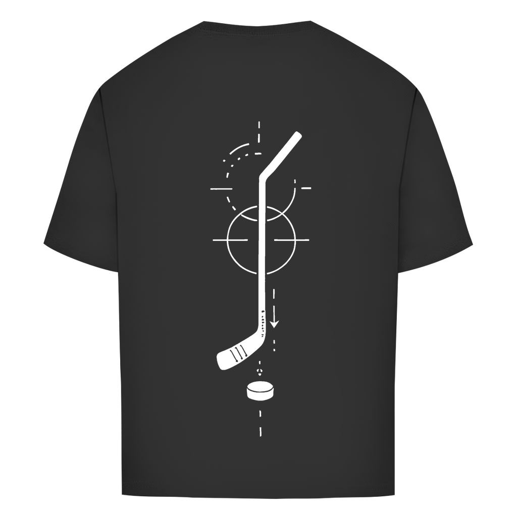Oversize T-Shirt HOCKEYSTICK MODERN (back)