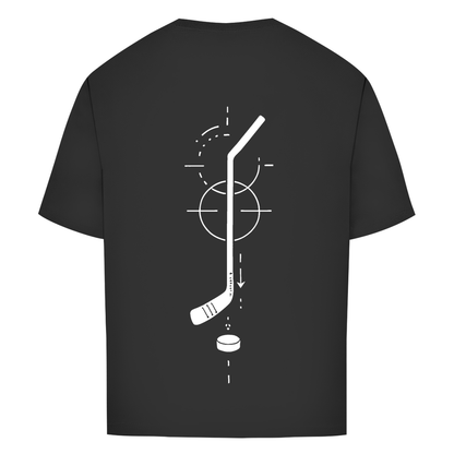 Oversize T-Shirt HOCKEYSTICK MODERN (back)