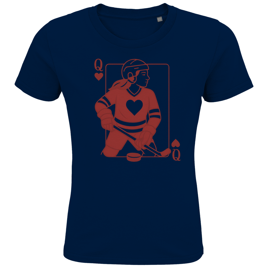 Kids T-Shirt HOCKEY HERZKÖNIGIN