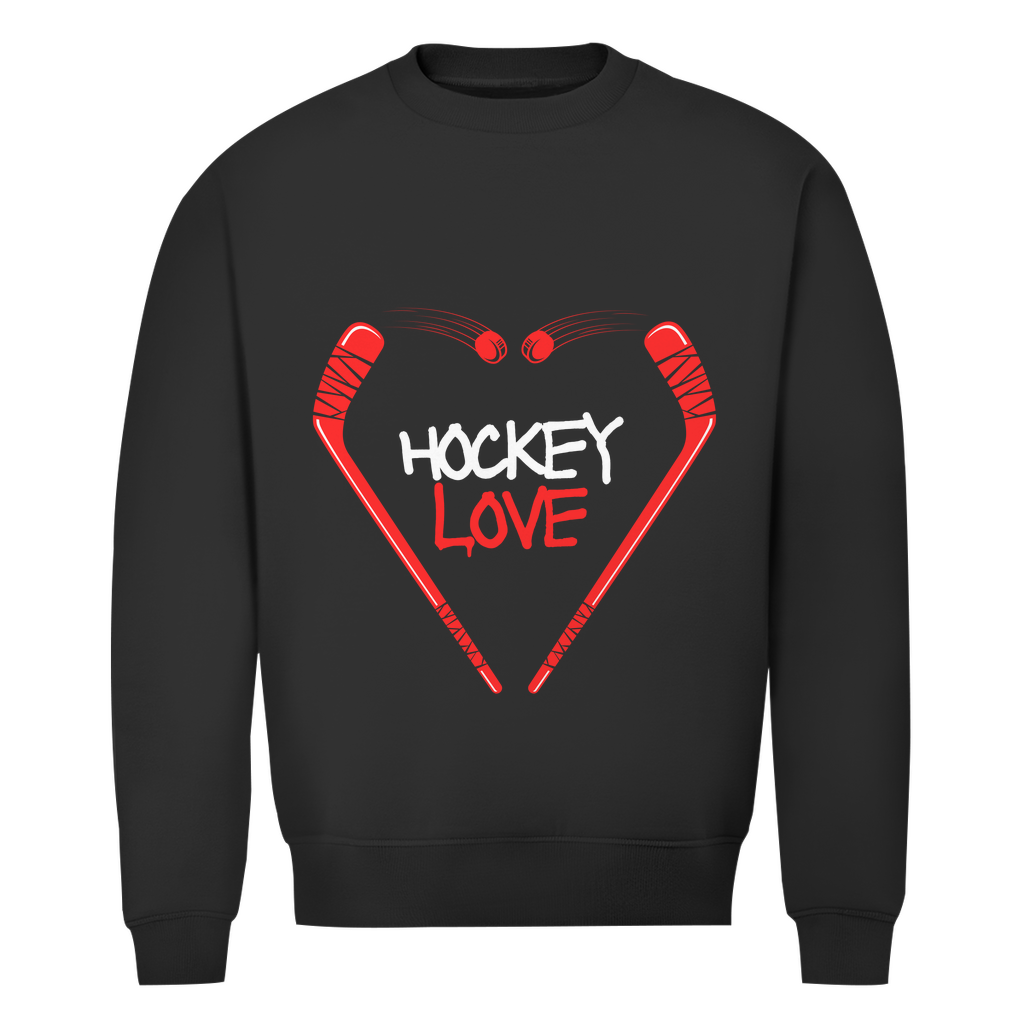 Unisex Sweatshirt HOCKEYLOVE STICKHEART