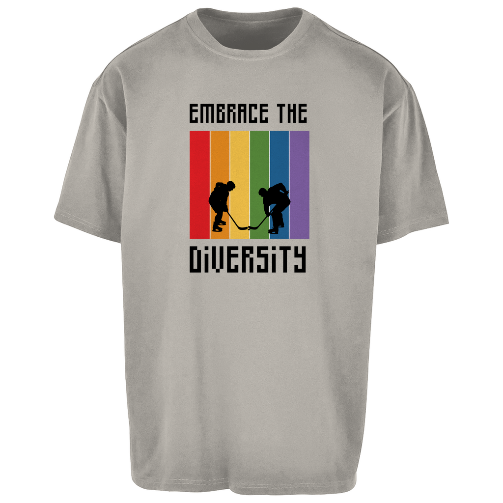 Oversize T-Shirt EMBRACE THE DIVERSITY