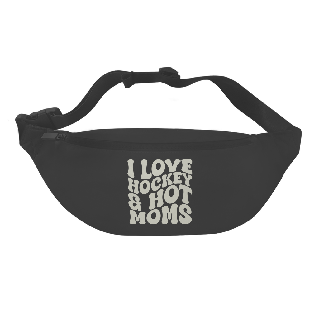 Bauchtasche I LOVE HOCKEY & HOT MOMS