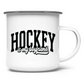 Emaille Tasse HOCKEY IS MY BOYFRIEND