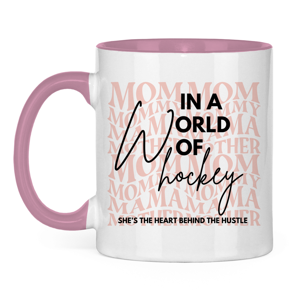 Tasse zweifarbig WORLD OF HOCKEY - MOM