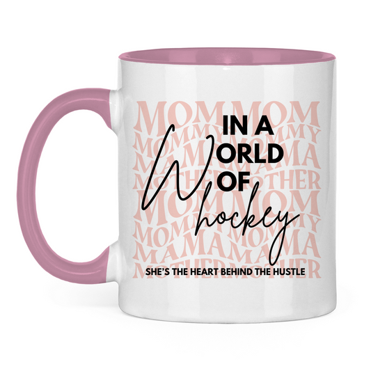 Tasse zweifarbig WORLD OF HOCKEY - MOM