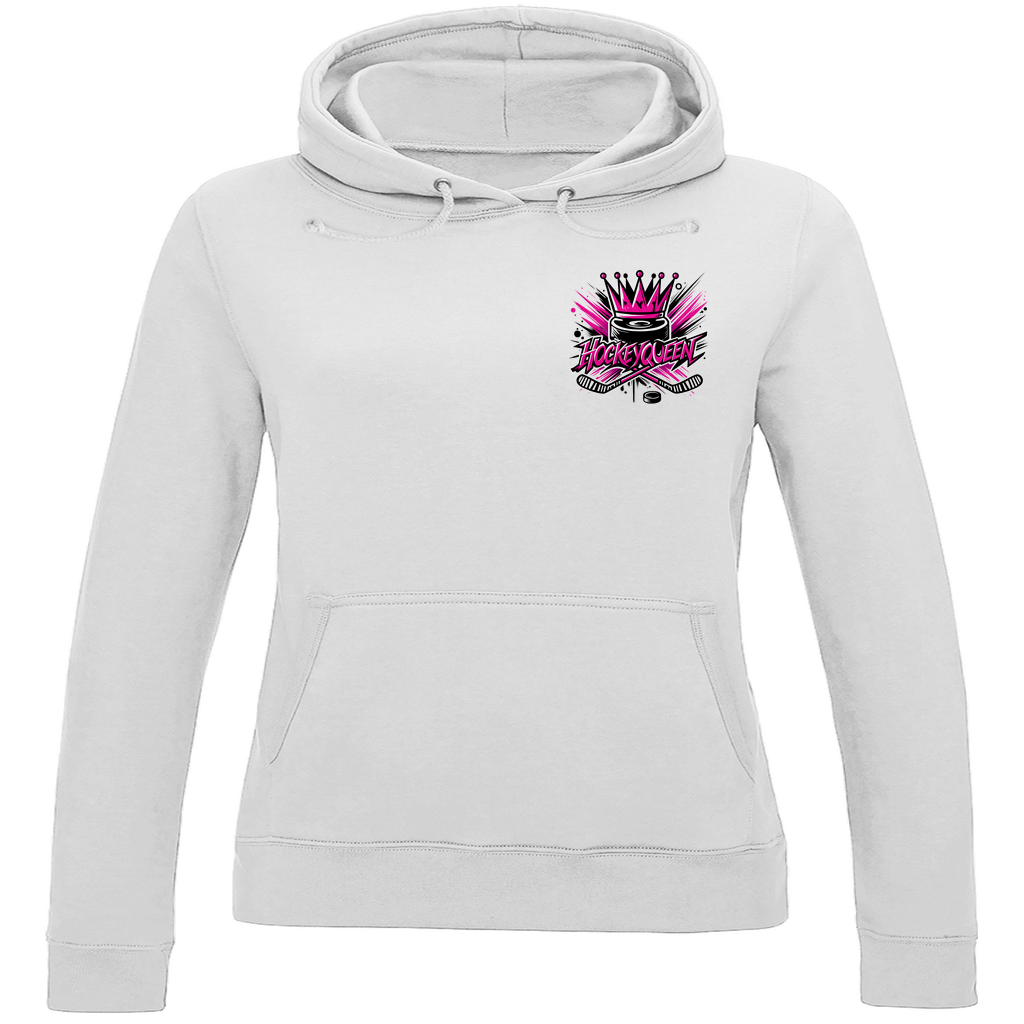 Ladies Hoodie HOCKEYQUEEN (front&back)