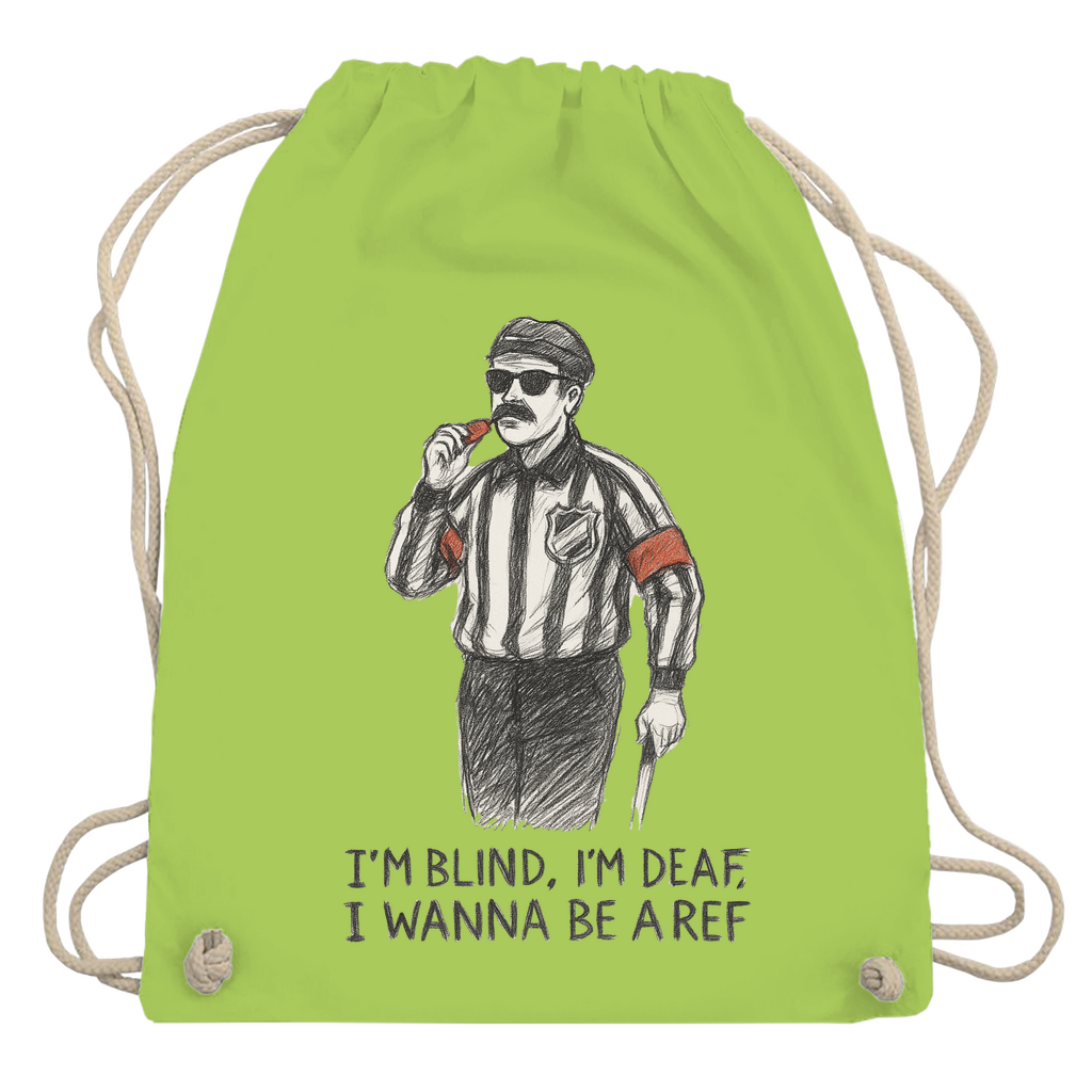 Turnbeutel WANNA BE A REF