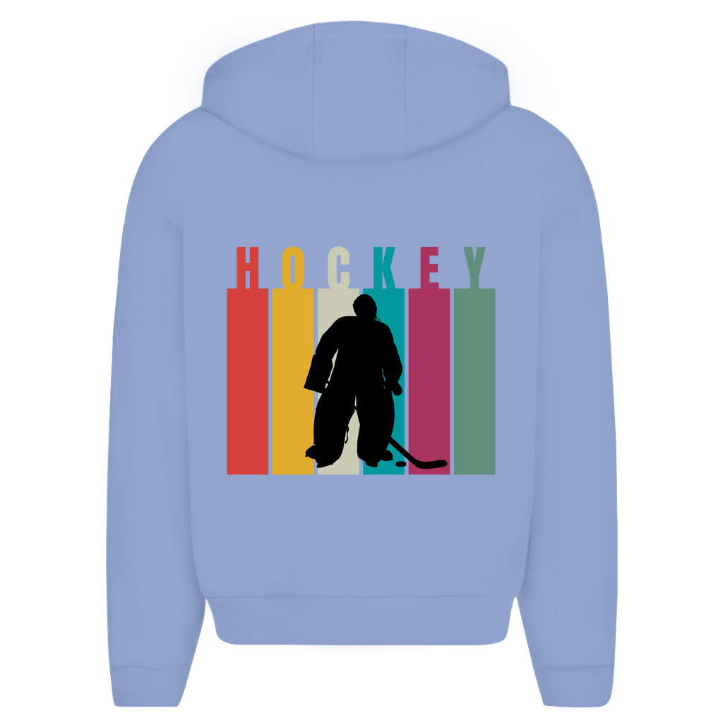 Oversize Zipper COLOURFUL HOCKEY GOALIE