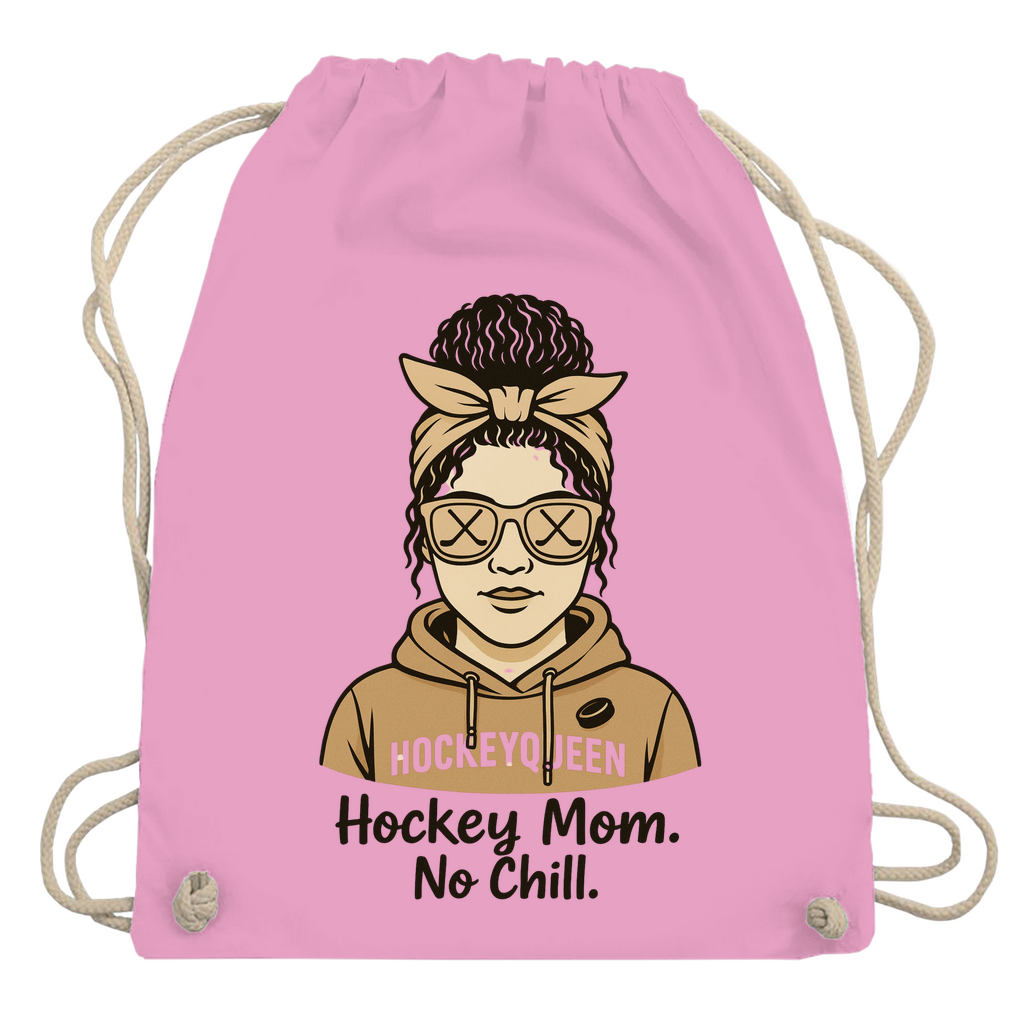 Turnbeutel HOCKEY MOM - NO CHILL