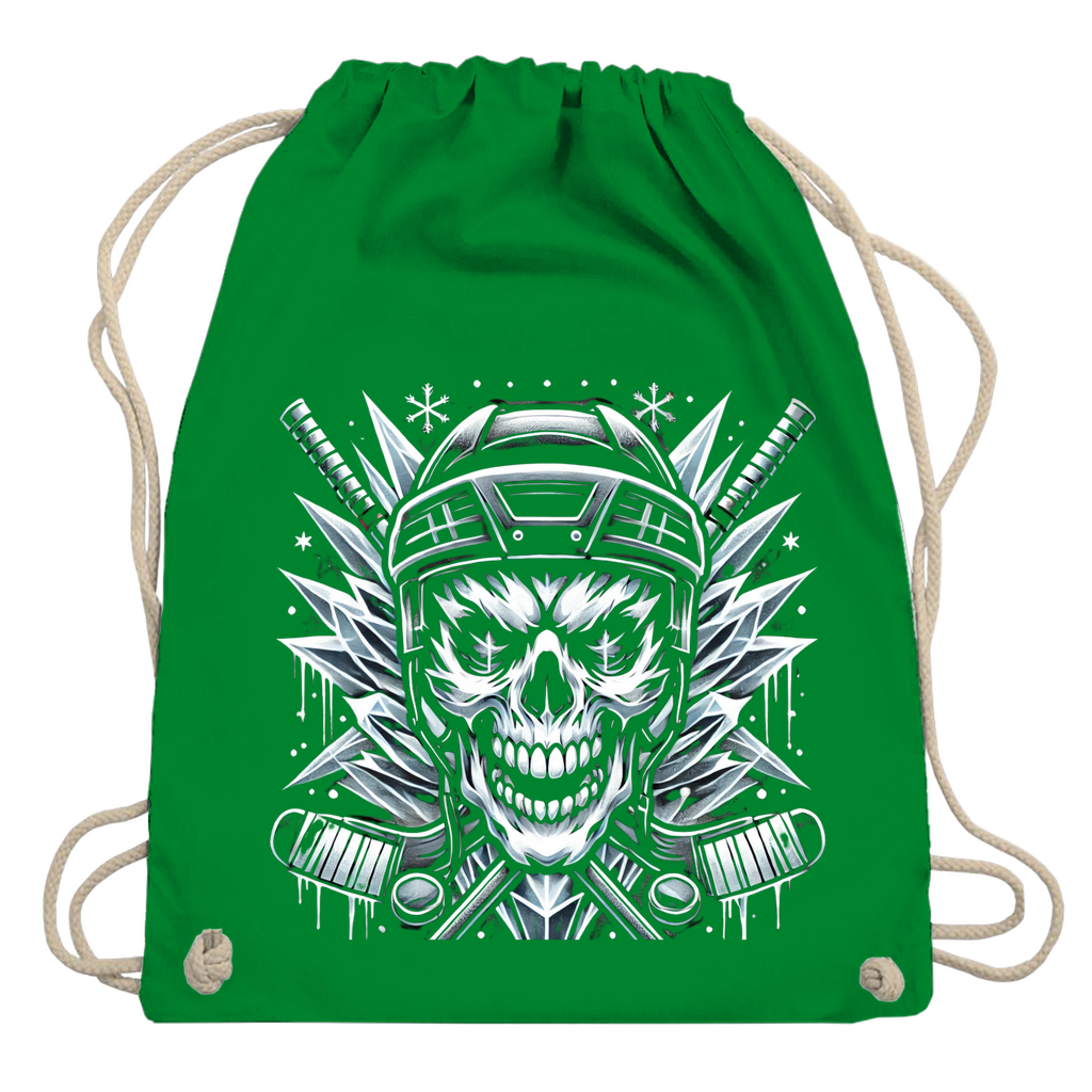 Turnbeutel HOCKEY SKULL