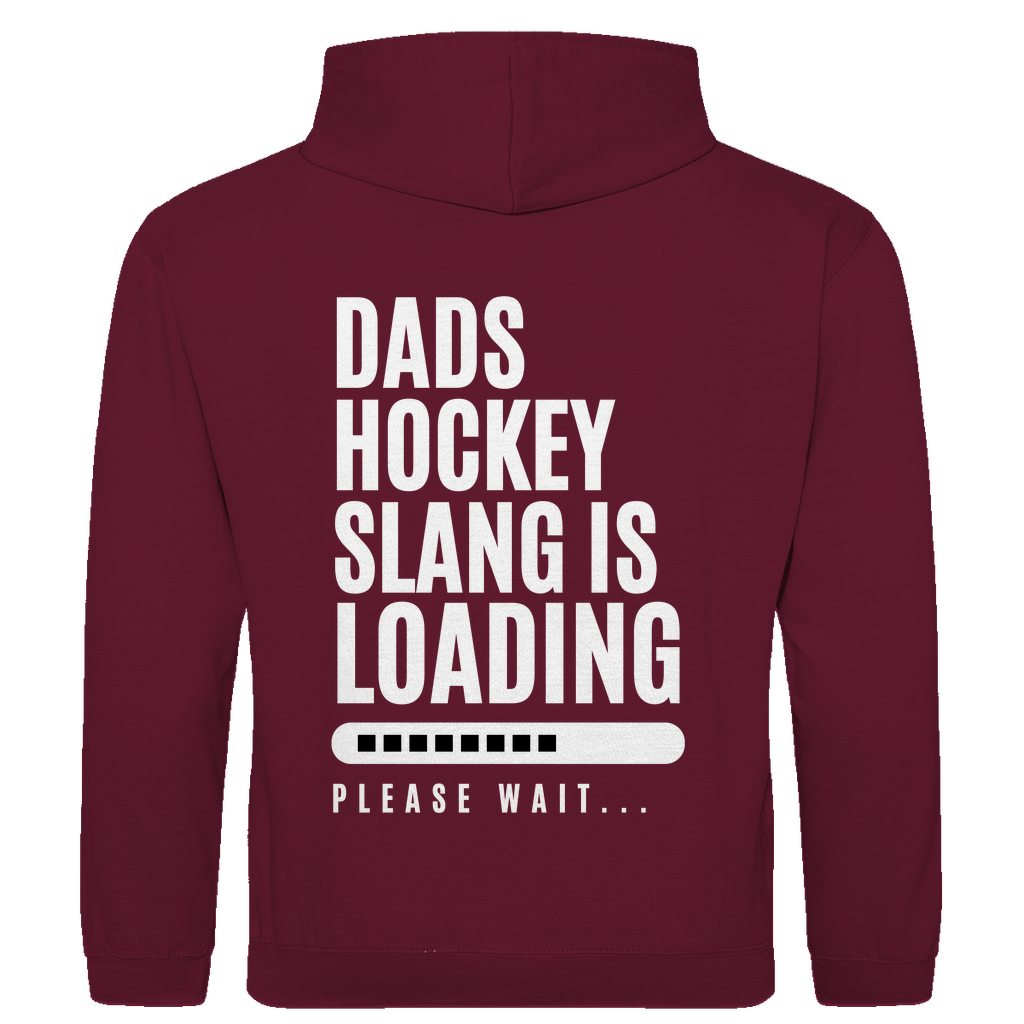 Unisex Hoodie DADS HOCKEYSLOGAN (back)
