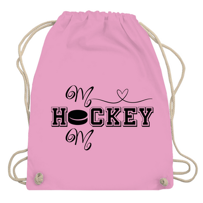 Turnbeutel HOCKEY MOM HEART