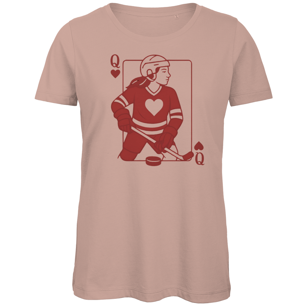 Ladies T-Shirt  HOCKEY HERZKÖNIGIN