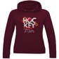 Ladies Hoodie HOCKEYMOM FLOWERS