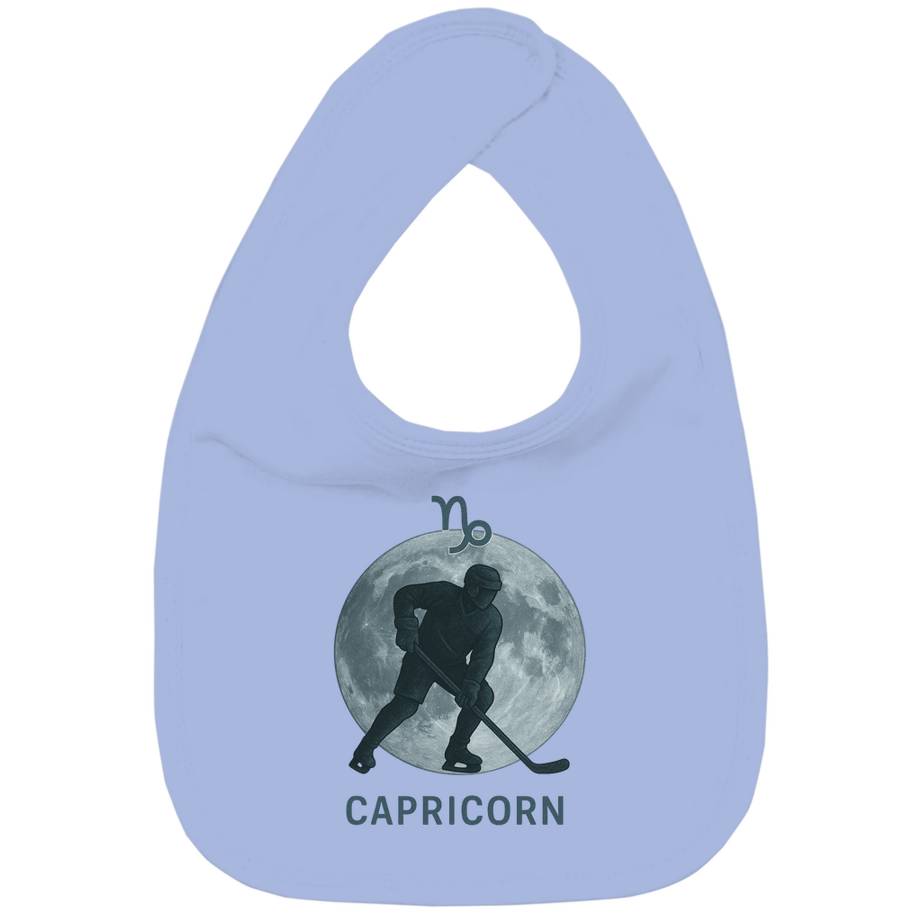 Kinder Bio Lätzchen STERNZEICHEN CAPRICORN / STEINBOCK