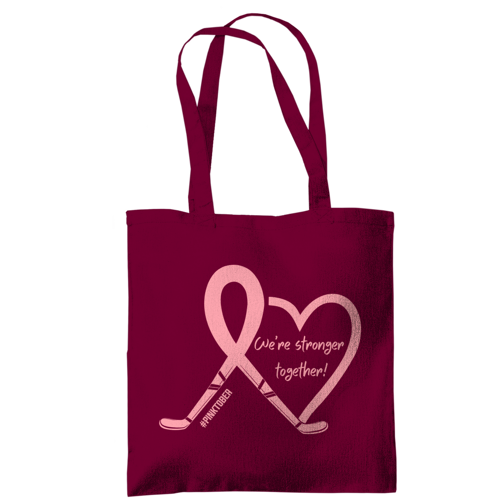 Tragetasche PINKTOBER STRONGER TOGETHER