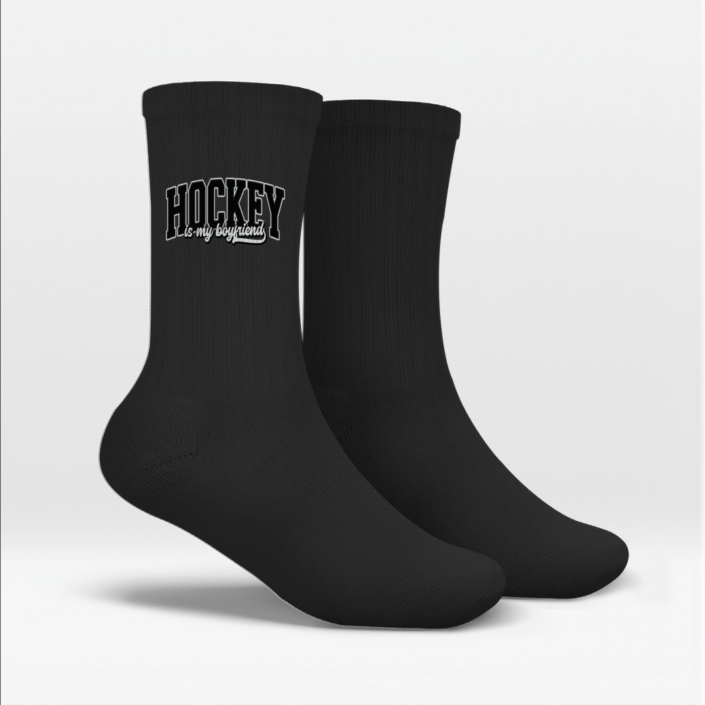Socken HOCKEY IS MY BOYFRIEND
