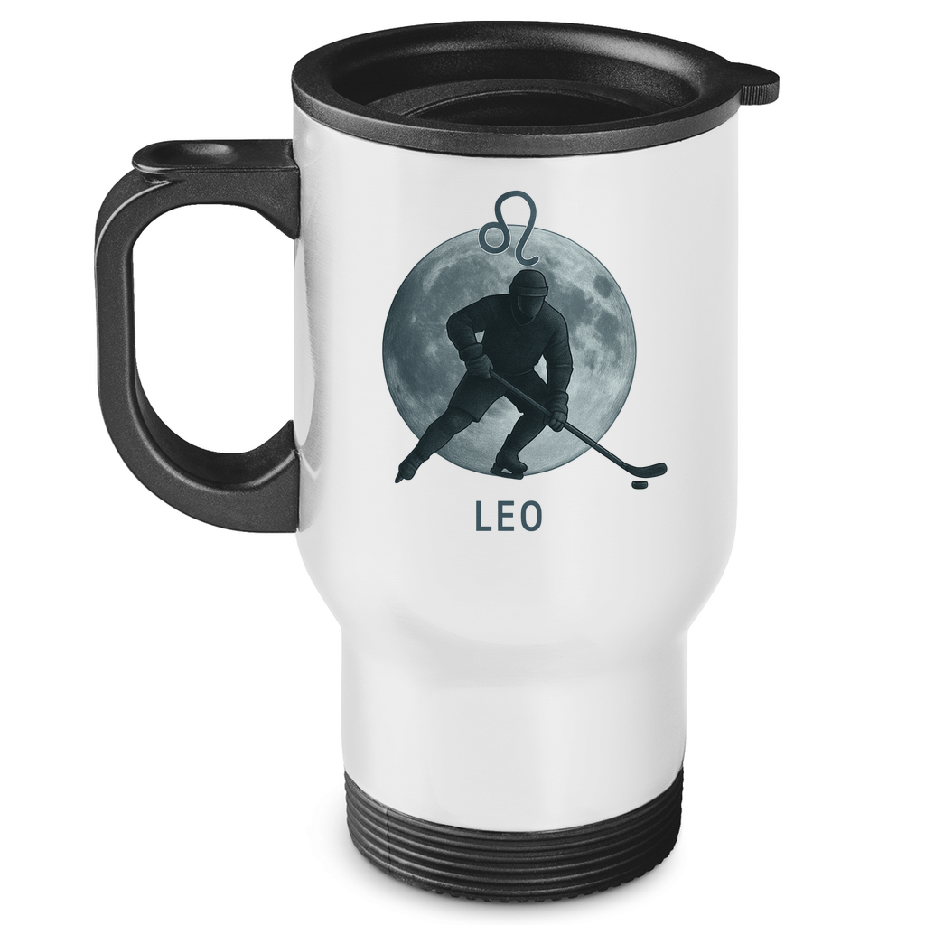 Edelstahl-Thermobecher STERNZEICHEN LEO / LÖWE