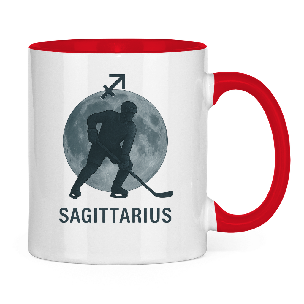 Tasse zweifarbig STERNZEICHEN SAGITTARIUS / SCHÜTZE