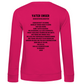 Ladies Sweatshirt VATER UNSER SPIELER (back)