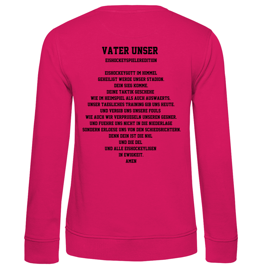 Ladies Sweatshirt VATER UNSER SPIELER (back)