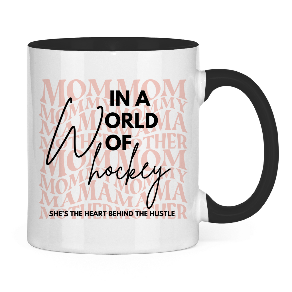Tasse zweifarbig WORLD OF HOCKEY - MOM