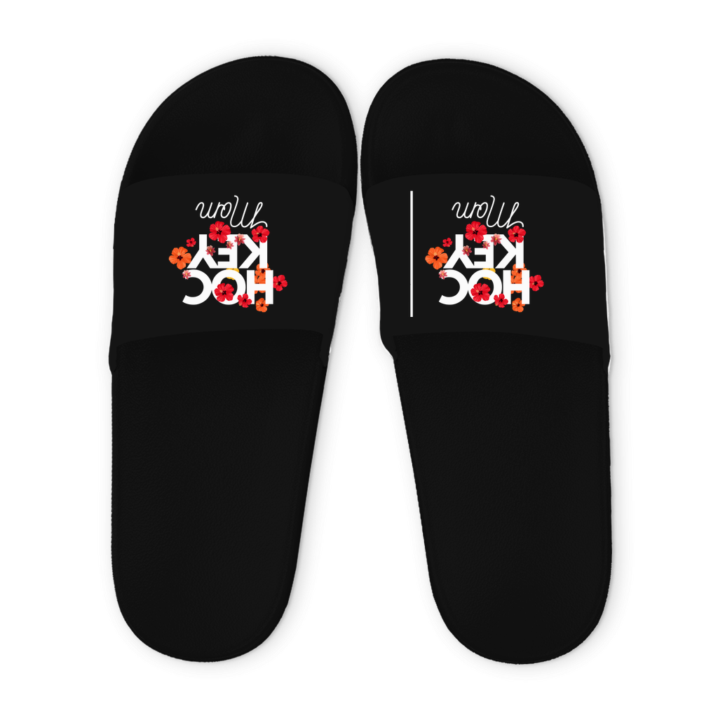 Badelatschen HOCKEY MOM FLOWERS