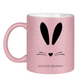 Glitzertasse HOCKEYBUNNY