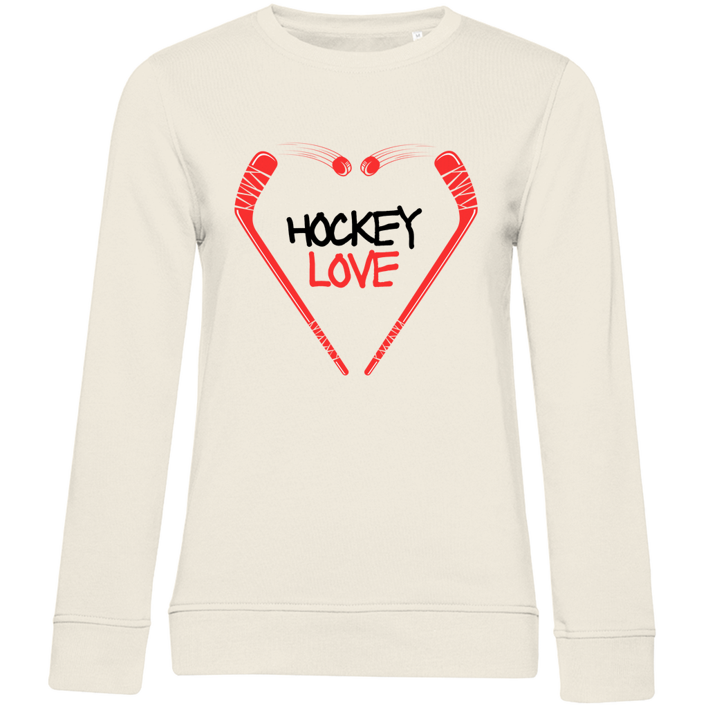 Ladies Sweatshirt HOCKEYLOVE STICKHEART