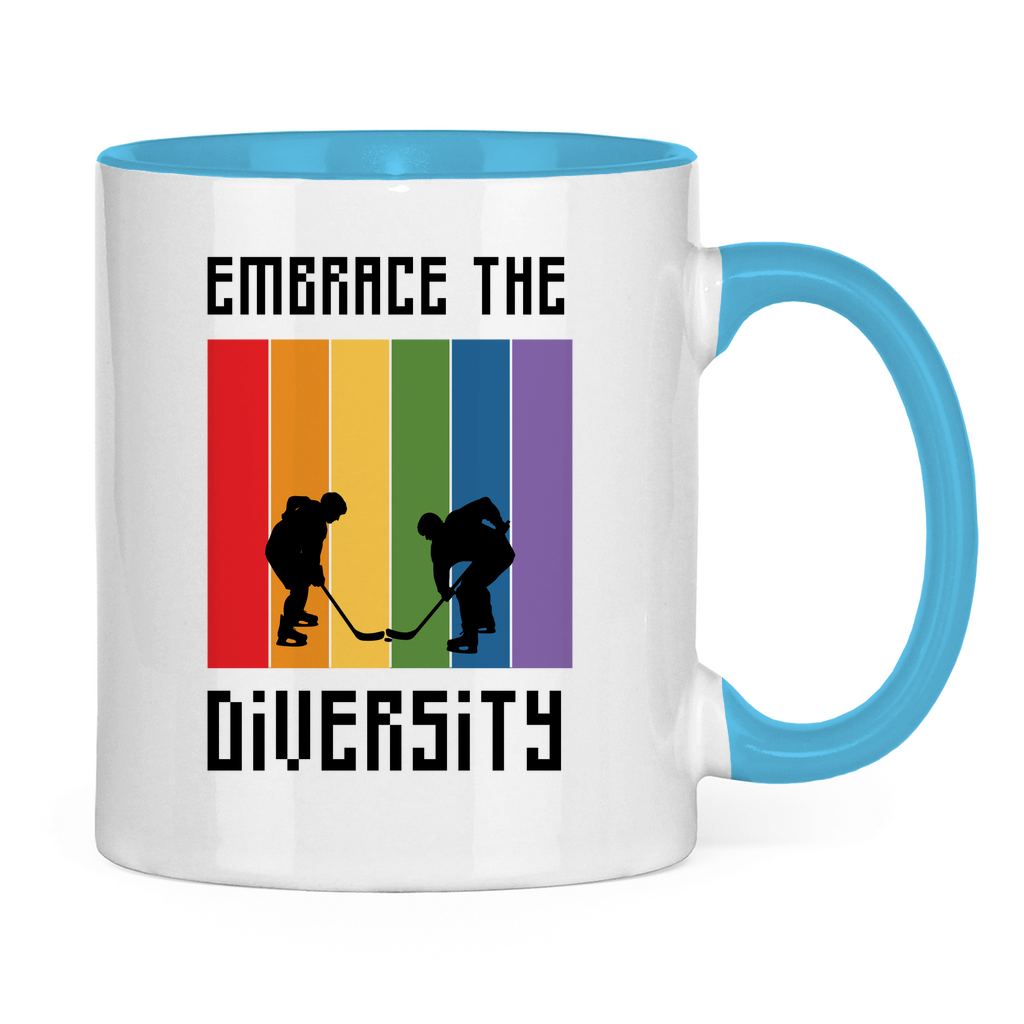 Tasse zweifarbig EMBRACE THE DIVERSITY