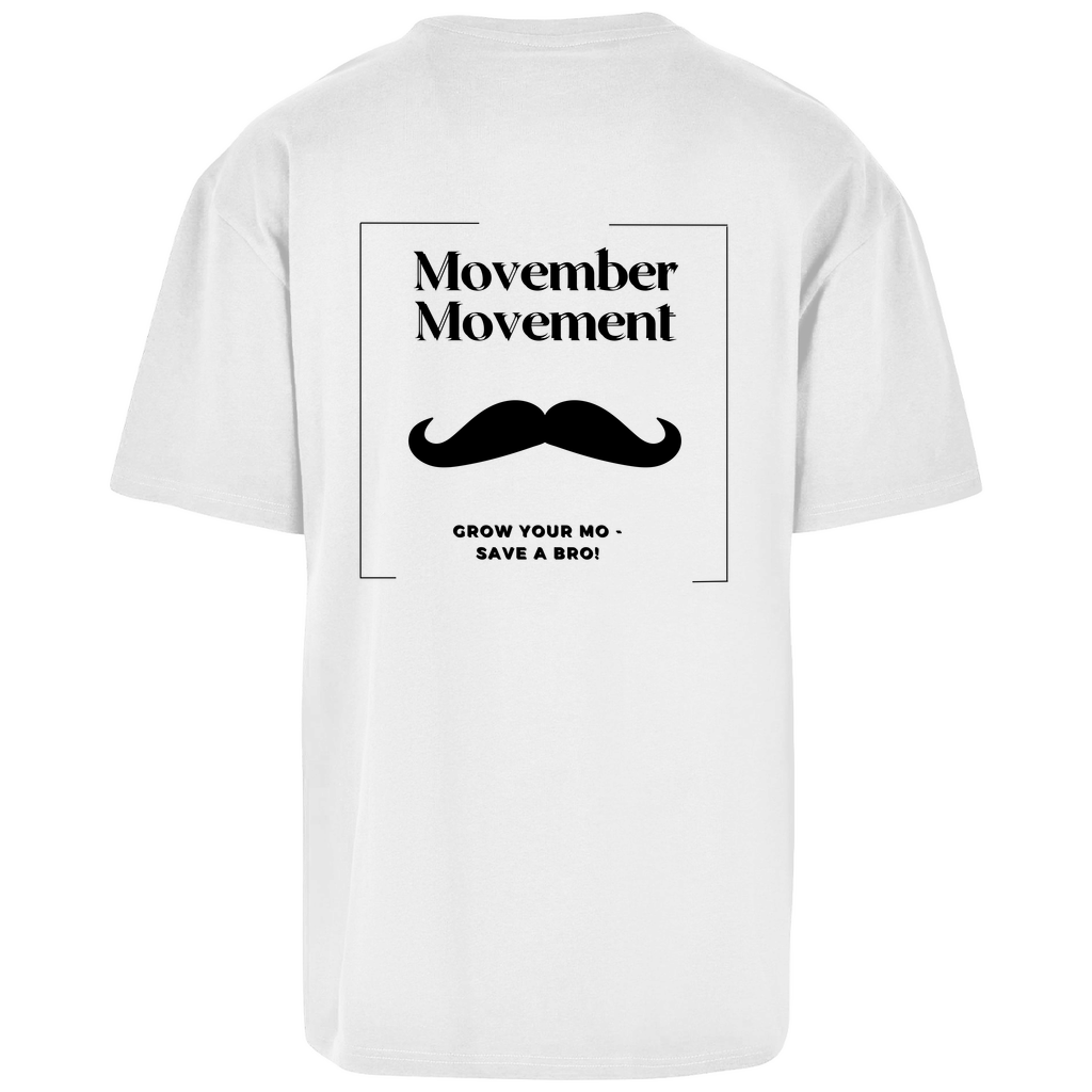 Oversize T-Shirt MOVEMBER MOVEMENT (back)