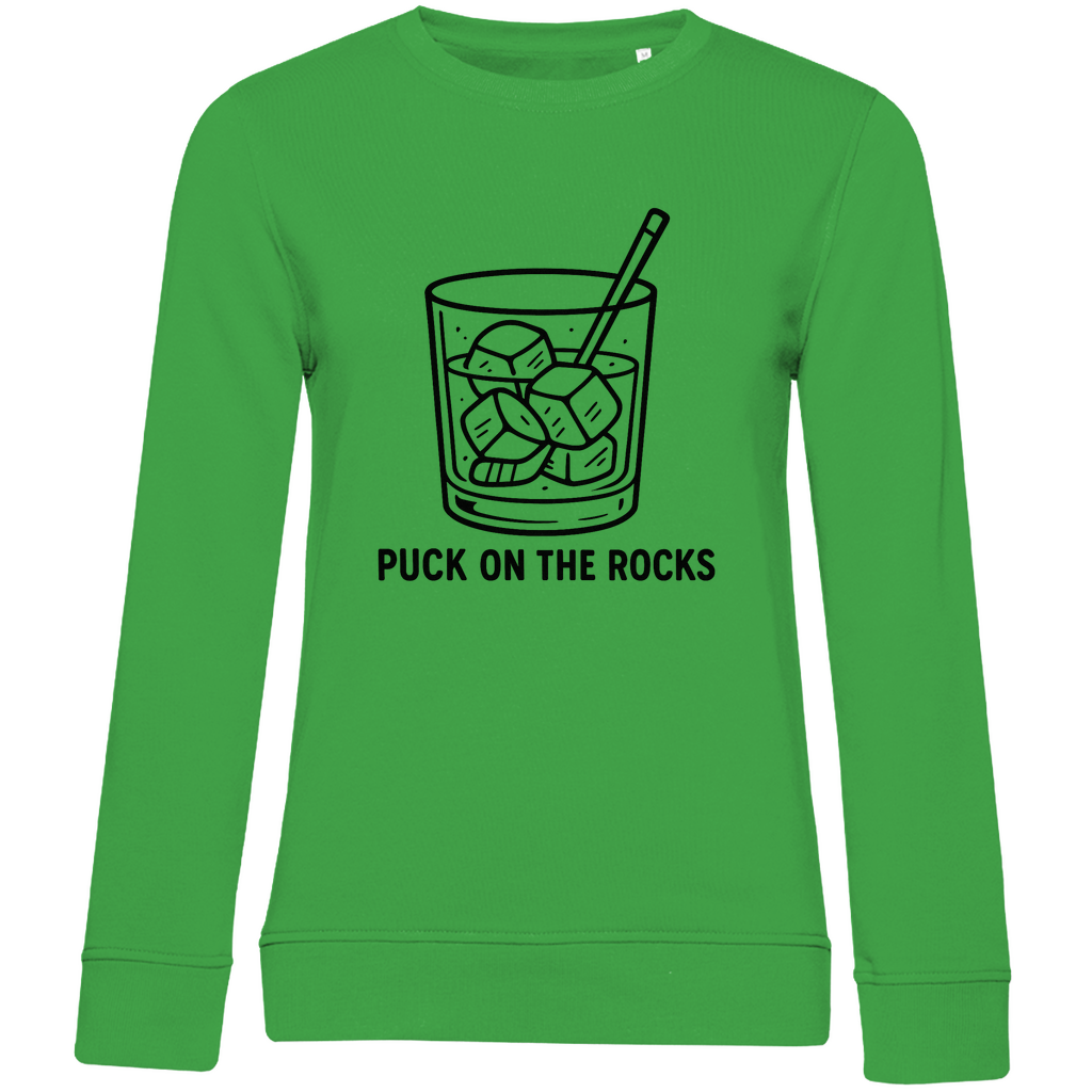 Ladies Sweatshirt PUCK ON THE ROCKS