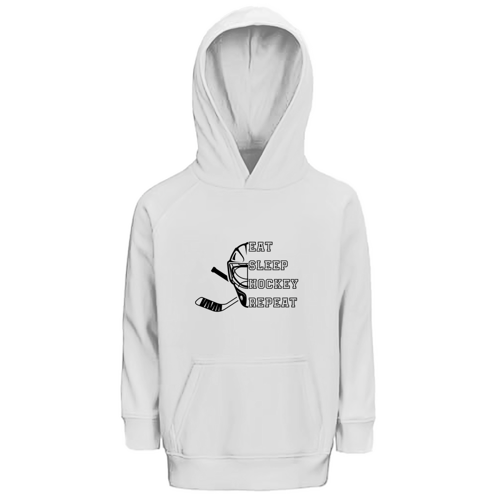 Kids Hoodie EAT, SLEEP GOALIE