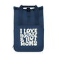 Rucksack I LOVE HOCKEY & HOT MOMS